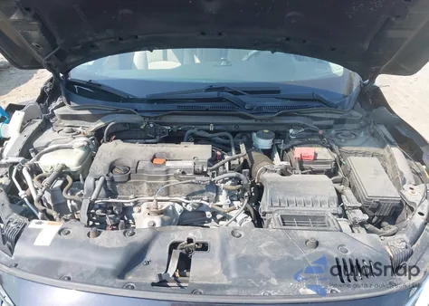 2018 Honda Civic Ex from USA, damaged, VIN 2HGFC2F74JH549684